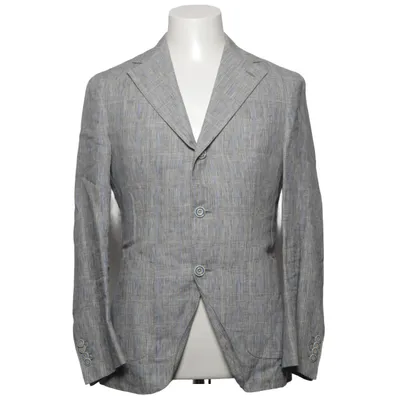 Blazer (Grijs, Blauw) van Barba Napoli
