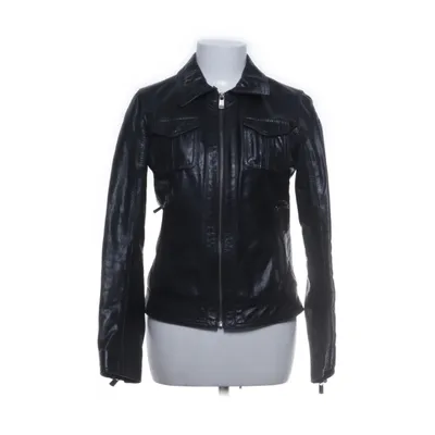 Läderjacka (Svart) från Oakwood