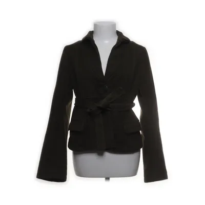 Manteau (Vert) de Cotélac Coton, Polyamide, Polyester, Laine