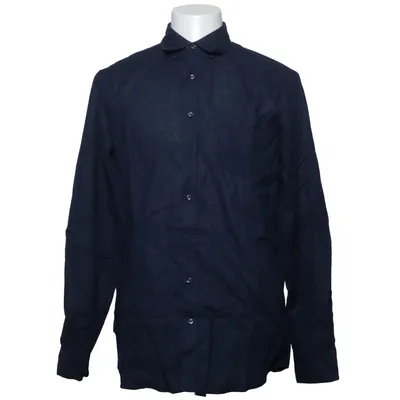 Chemise (Bleu) de Livergy Coton, Lin