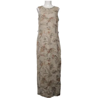 Maxi jurk (Beige, Bruin, Grijs) van Mac Scott Linnen