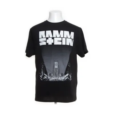 T-shirt (Hvid, Sort) fra Rammstein Bomuld