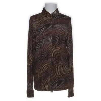 Skjorta (Brun, Flerfärgad) från Erfo Elastan, Viskos