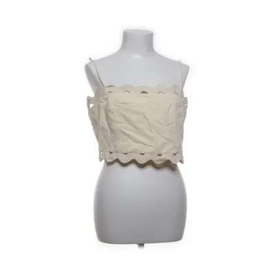 Crop top (Beige) van 4th + Reckless Katoen, Polyester