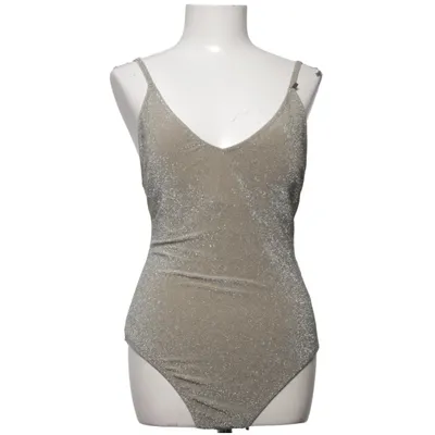 Maillot de bain une pièce (Or) de Second Female Élasthane, Fibre métallique, Nylon, Polyester