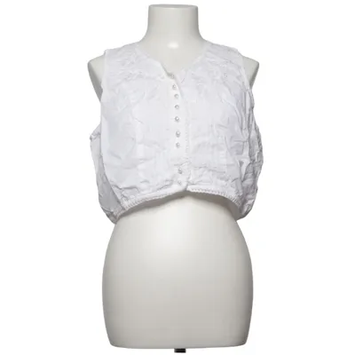 Dirndlbluse (Hvid) fra Camomille Bomuld