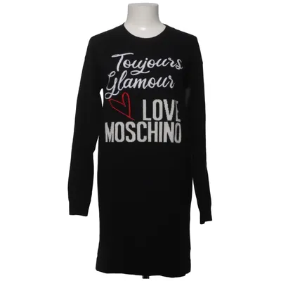 Dress (Black) from Love Moschino Polyamide, Wool