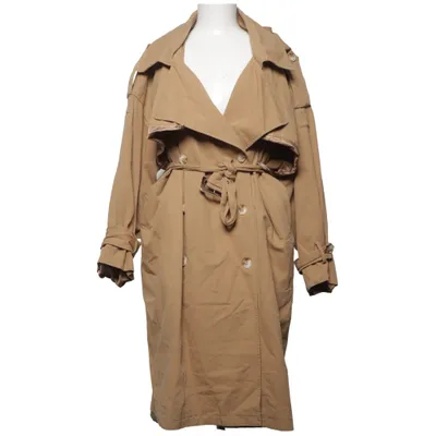 Trenchcoat (Beige) van PrettyLittleThing Katoen, Polyester