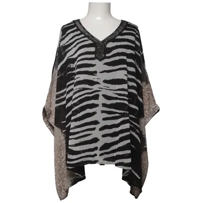 Top (Black, White, Brown) from Cellbes Elastane, Polyester, Viscose