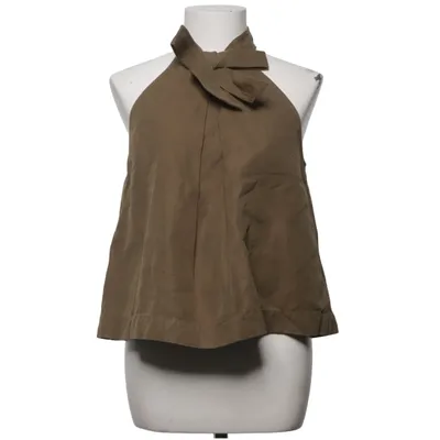 Halter neck top (Green) from Ulla Johnson Cotton, Linen