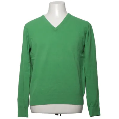 Pullover (Green) from Alan Paine Merino wool