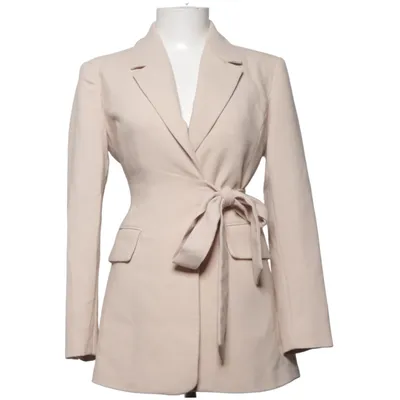 Blazer (Beige) van By Malina Elastaan, Polyester, Viscose