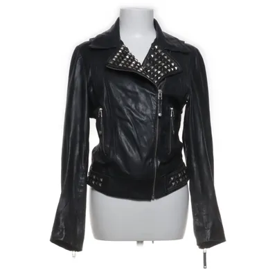 Bikerjacka (Svart) från Amoress Skinn