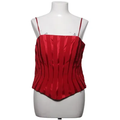 Tanktop (Rood) van John Charles Acetaat, Polyester