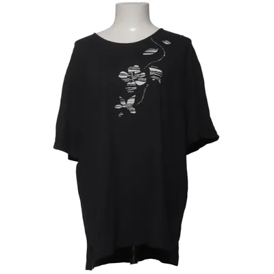 T-shirt (Black) from Nanso Cotton, Modal