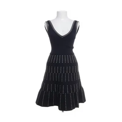 Klänning (Blå, Guldfärgad) från Sandro Paris Elastan, Metallfiber, Polyamid, Polyester, Viskos