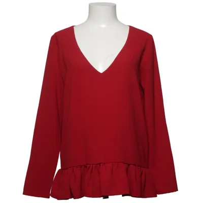 Peplum top (Red) from Sander Polyester