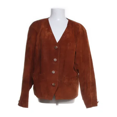 Läderkavaj (Beige) från Hollies Skinn, Nylon