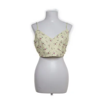 Crop top (Geel, Meerkleurig) van NLY One Elastaan, Polyester