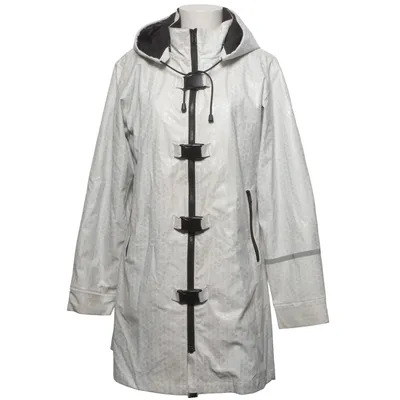 Manteau imperméable (Blanc) de Søs Jensen Polyamide, Polyuréthane