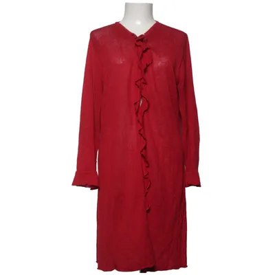 Cardigan (Rouge) de The Masai Clothing Company Coton, Lin, Viscose
