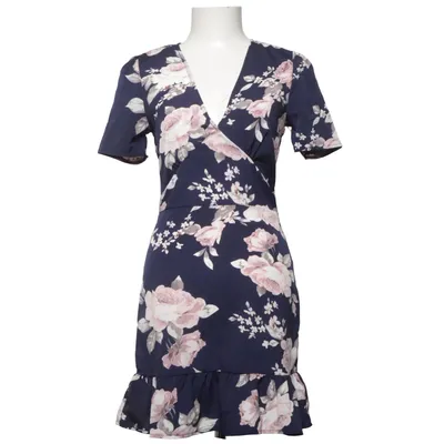 Robe portefeuille (Bleu, Rose, Blanc) de Parisian Polyester