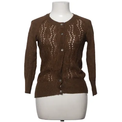 Cardigan (Brown) from Zara Knit Acrylic, Mohair, Wool