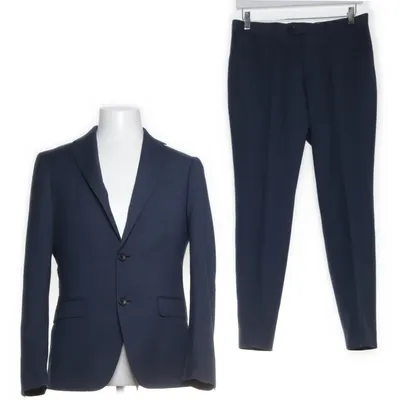 Kostym (Blå) från These Glory Days Acetat, Elastan, Polyester, Ull