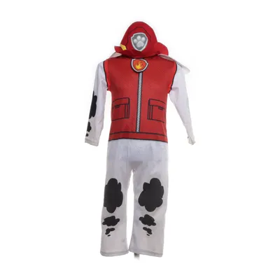 Maskeradkläder (Vit, Röd, Flerfärgad) från Nickelodeon Polyester