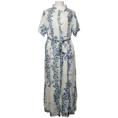 Blusenkleid (Weiß, Blau) von Lollys Laundry Baumwolle