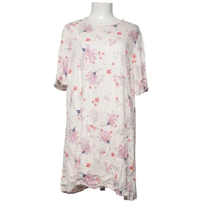 Jurk (Beige, Meerkleurig) van Indiska Polyester, Viscose