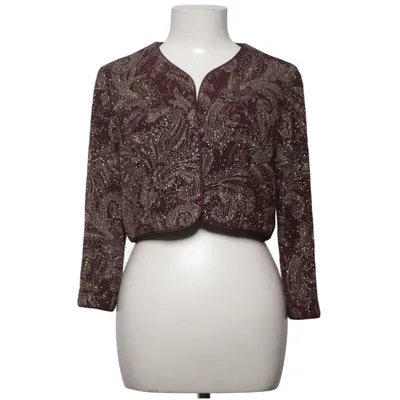 Bolero (Brown, Multicolored) from Alex Evenings Acetate, Elastane, Polyester