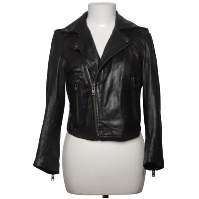 Biker jacket (Black) from Muubaa Cotton, Leather, Polyester
