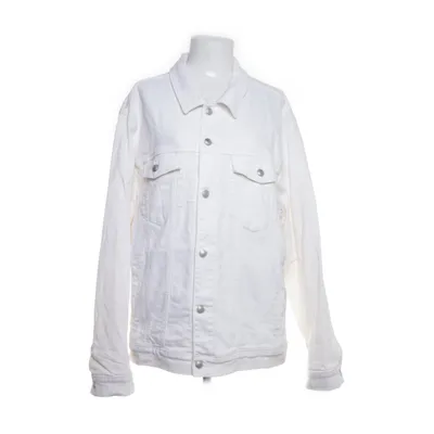 Denim jacket (White) from Zara Cotton, Elastane