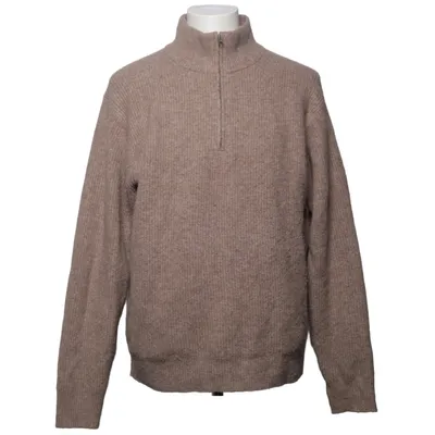 Pull-over (Beige) de Uniqlo Acrylique, Élasthane, Polyamide, Laine