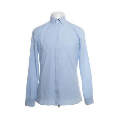 Shirt (Blue) from Olymp Cotton, Elastane