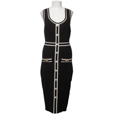 Dress (Black, White) from Elisabetta Franchi Polyamide, Polyester, Viscose