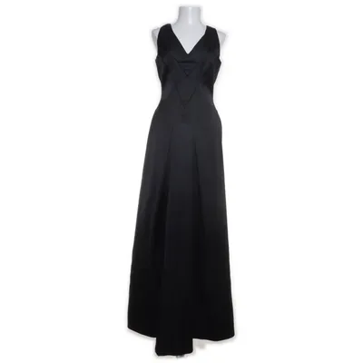 Maxi dress (Black) from René Lezard Acetate