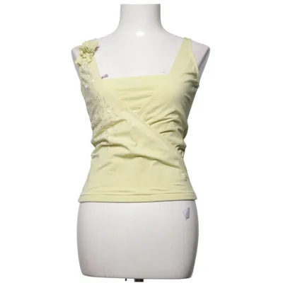 Linne (Gul) från Massimo Dutti Woman Bomull, Elastan