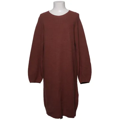 Jurk (Bruin) van Uniqlo Polyamide, Wol