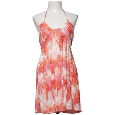 Halterneckklänning (Orange, Rosa, Flerfärgad) från Shein Elastan, Polyester