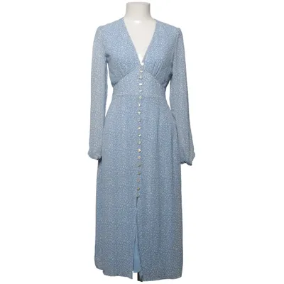 Maxikjole (Blå, Hvid) fra Adoore Polyester