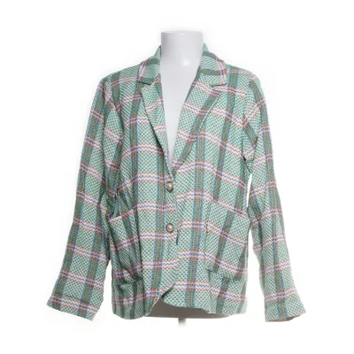 Blazer (Green, Multicolored) from Marta Polyester