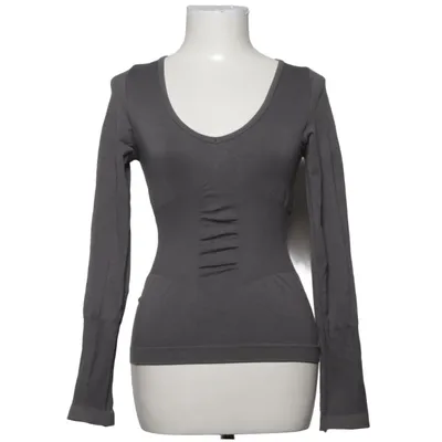 Sports top (Gray) from Fashionablefit Elastane, Polyamide