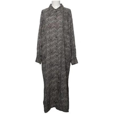 Shirt dress (Black, White) from JYOTHI Viscose