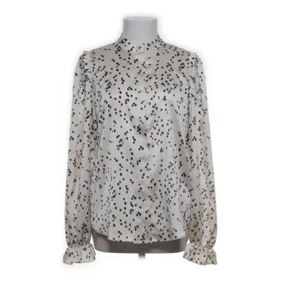 Bluse (Hvid, Sort) fra Bruuns Bazaar Genanvendt polyester