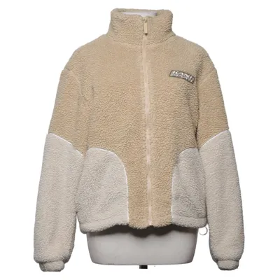 Veste polaire (Beige, Blanc) de Karl Kani Polyester