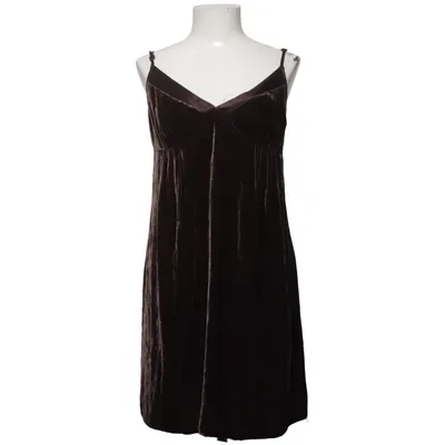 Jurk (Bruin) van Gap Polyester, Zijde, Viscose