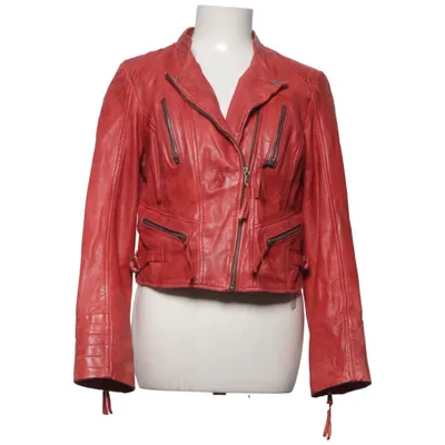 Bikerjacka (Röd) från Saki Skinn, Polyester