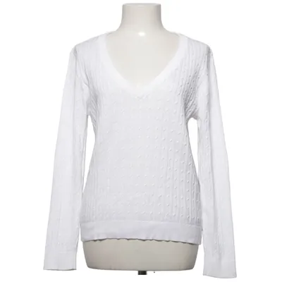 Pullover (Weiß) von Number One Baumwolle